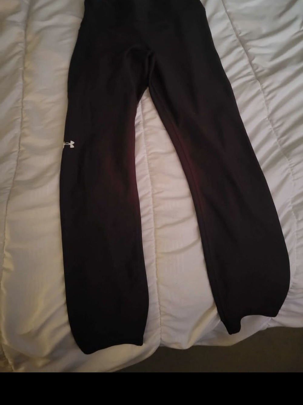 Under Armour Black Performance Leggings with Logo